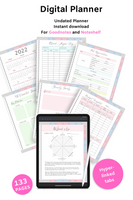 Digital Planner Bundle for GoodNotes (Ipad)- Digital Notebooks - Noteshelf